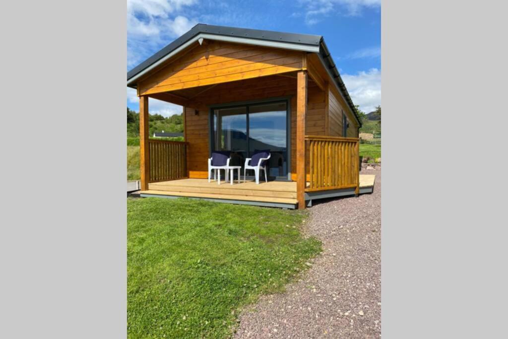 Bothan Dubh Self Catering Cabin Kishorn Exteriör bild